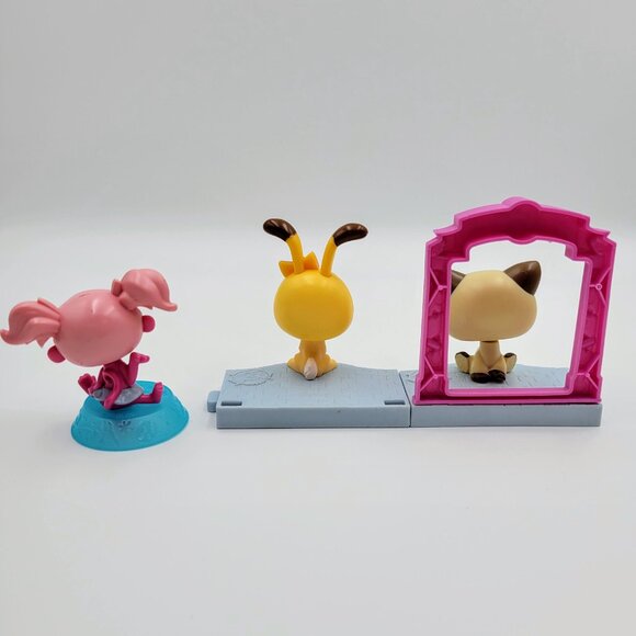 Happy Meal Littlest Pet Shop Buttercream Sunday Scout Kerry And Minka Mark Happy - Picture 5 of 10
